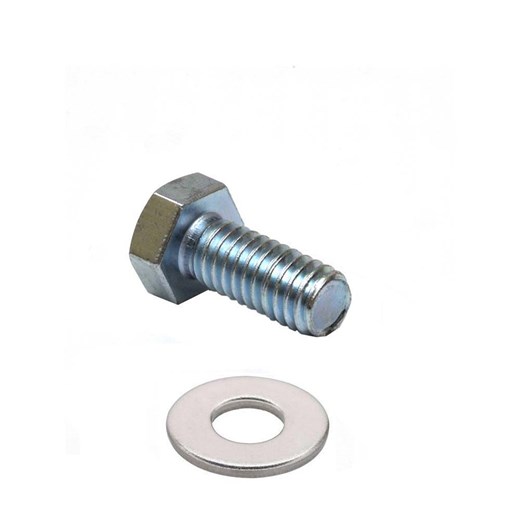 M10 x 30 mm Hex Head Bolt with Washer | Full Circle Padding