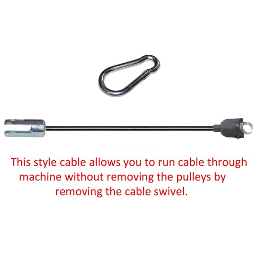 FTS Glide Cable with Swivel | Full Circle Padding